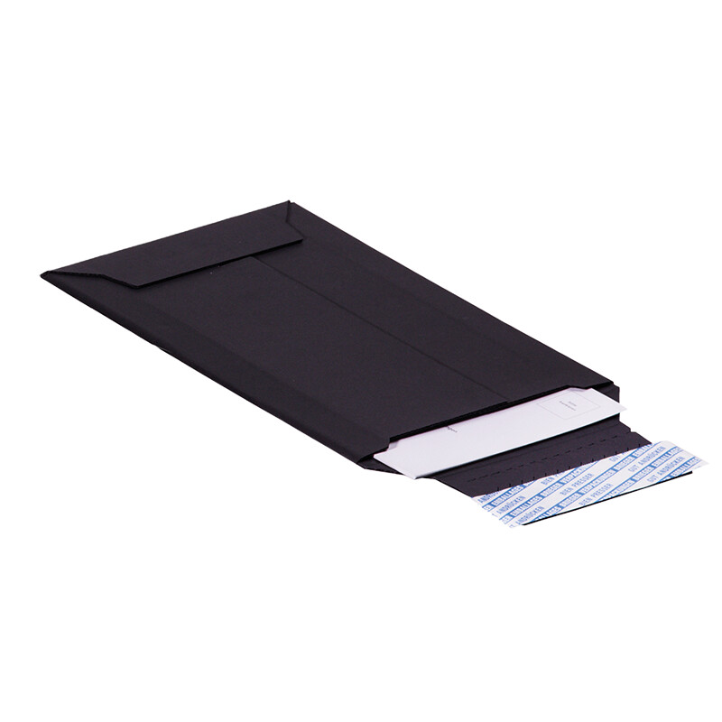 Mikrowell-Versandtaschen BRIMAIL schwarz B4 250 x 350 mm ohne Fenster E-Welle (Inhalt 100 Stück)