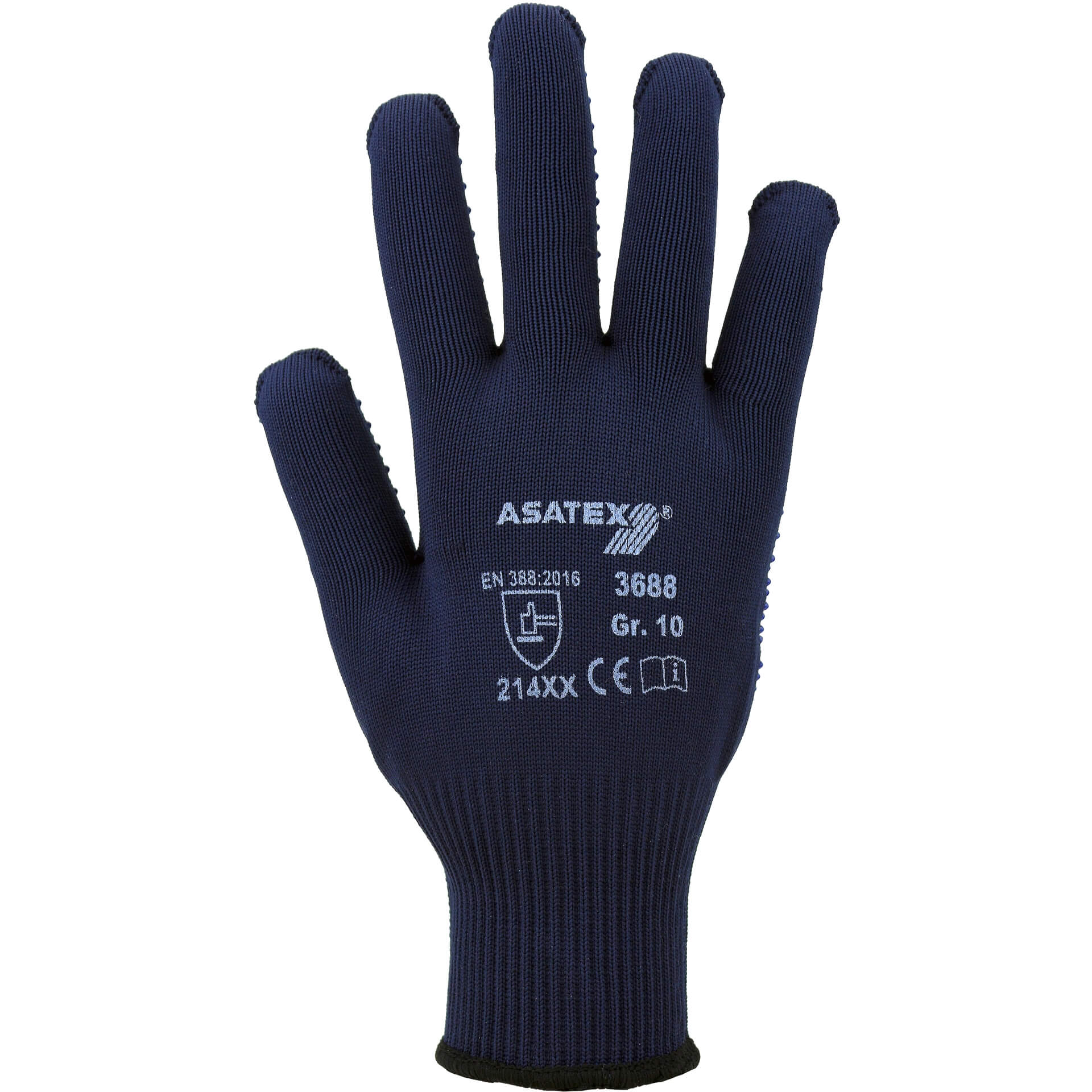 Feinstrick-Handschuh 3688 genoppt Feinstrick-Handschuh 3688 genoppt