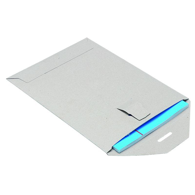 Karton-Versandtaschen RILLCO grau 215 x 270 mm 500 g/m2 mit Klappe (Inhalt 50 Stück) Karton-Versandtaschen RILLCO grau 357 x 480 mm 500 g/m2 mit Klappe (Inhalt 50 Stück)