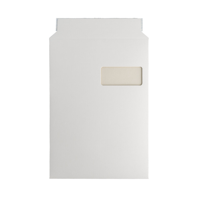 Fensterkuverts - Premium weiss C4 229 x 324 mm 350 g/m2 Fenster rechts (Inhalt 50 Stück) Fensterkuverts - Premium weiss C4 229 x 324 mm 350 g/m2 Fenster rechts (Inhalt 50 Stück)