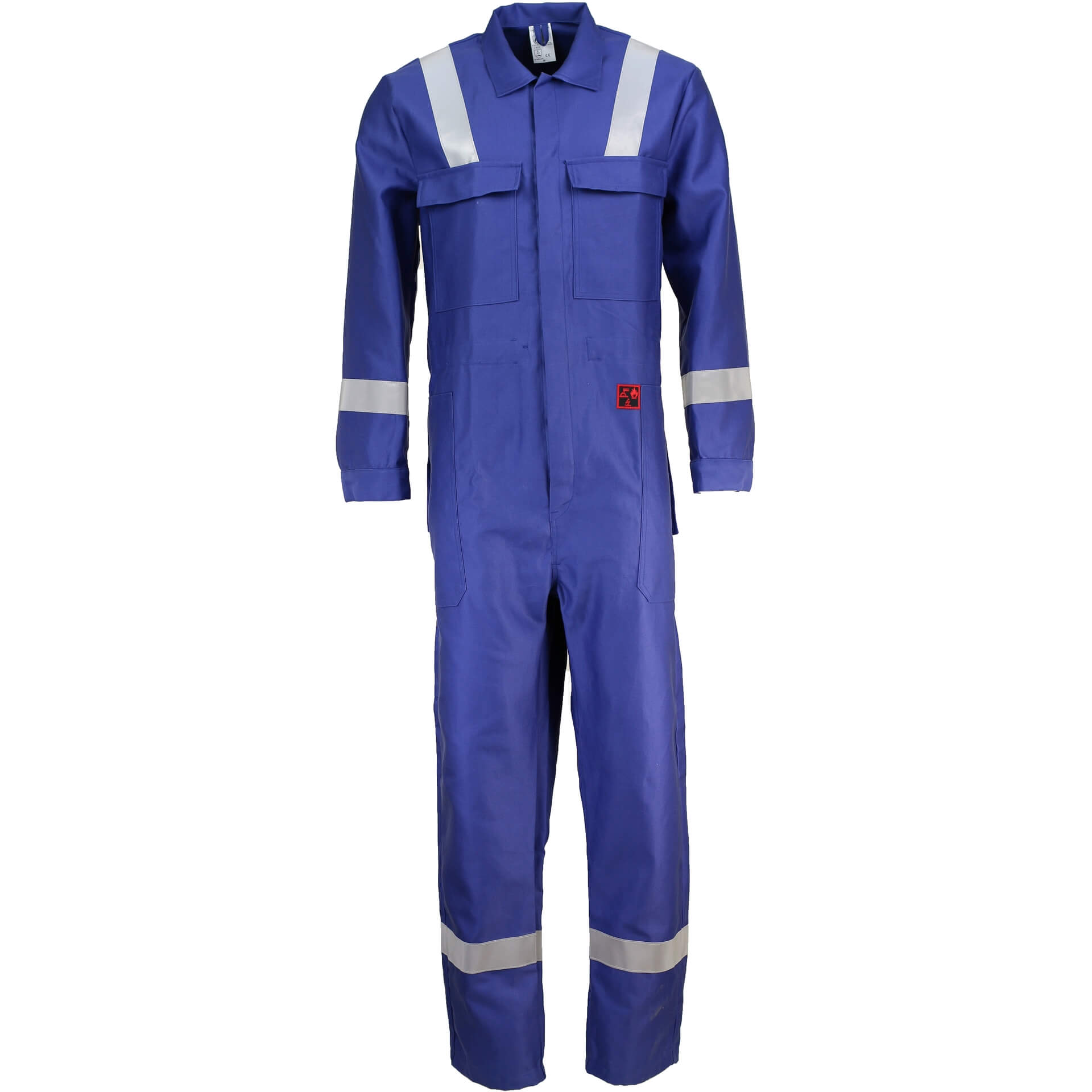 Multinorm Overall DALEKO01MR in Blau mit reflektierenden Streifen