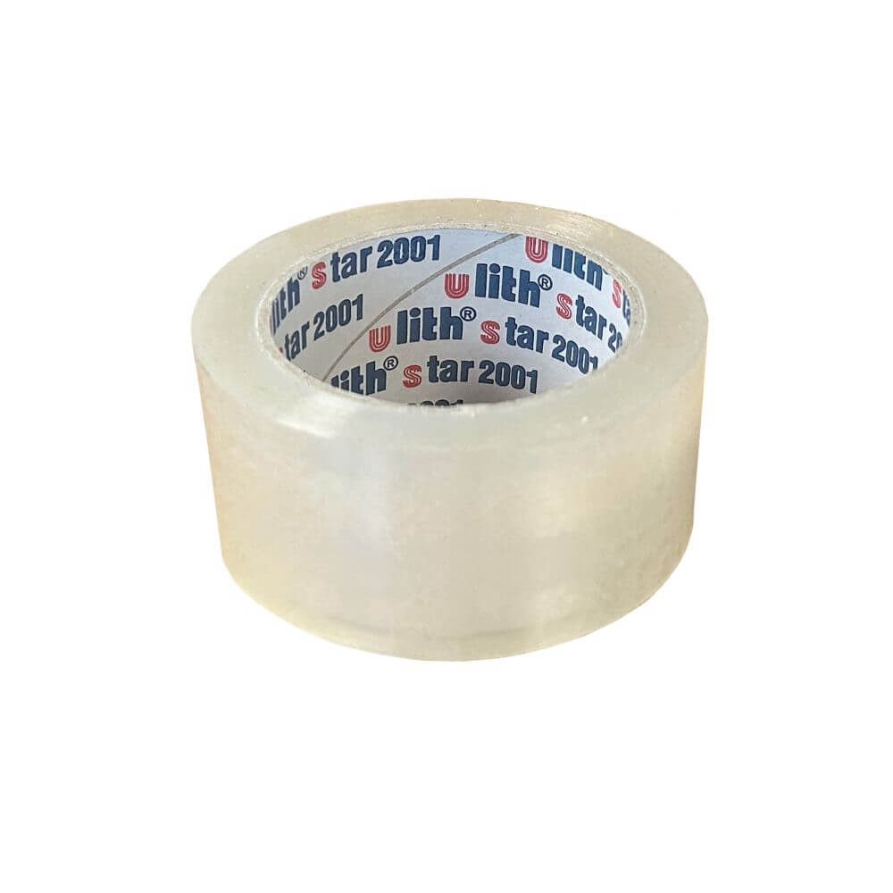 PP-Klebeband, Acrylat, 28 my, 38 mm x 66 m, transparent (Inhalt 48 Rolle/n)