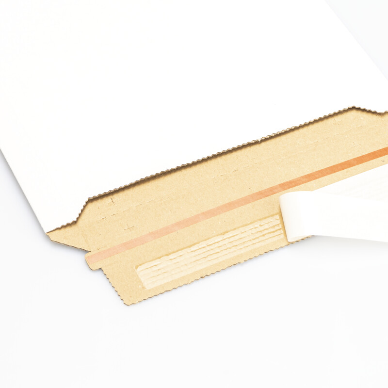 Mikrowell-Versandtaschen weiss B4 250 x 353 mm mit Klappe E-Welle (Inhalt 100 Stück) Mikrowell-Versandtaschen weiss B5 176 x 250 mm mit Klappe E-Welle (Inhalt 250 Stück)