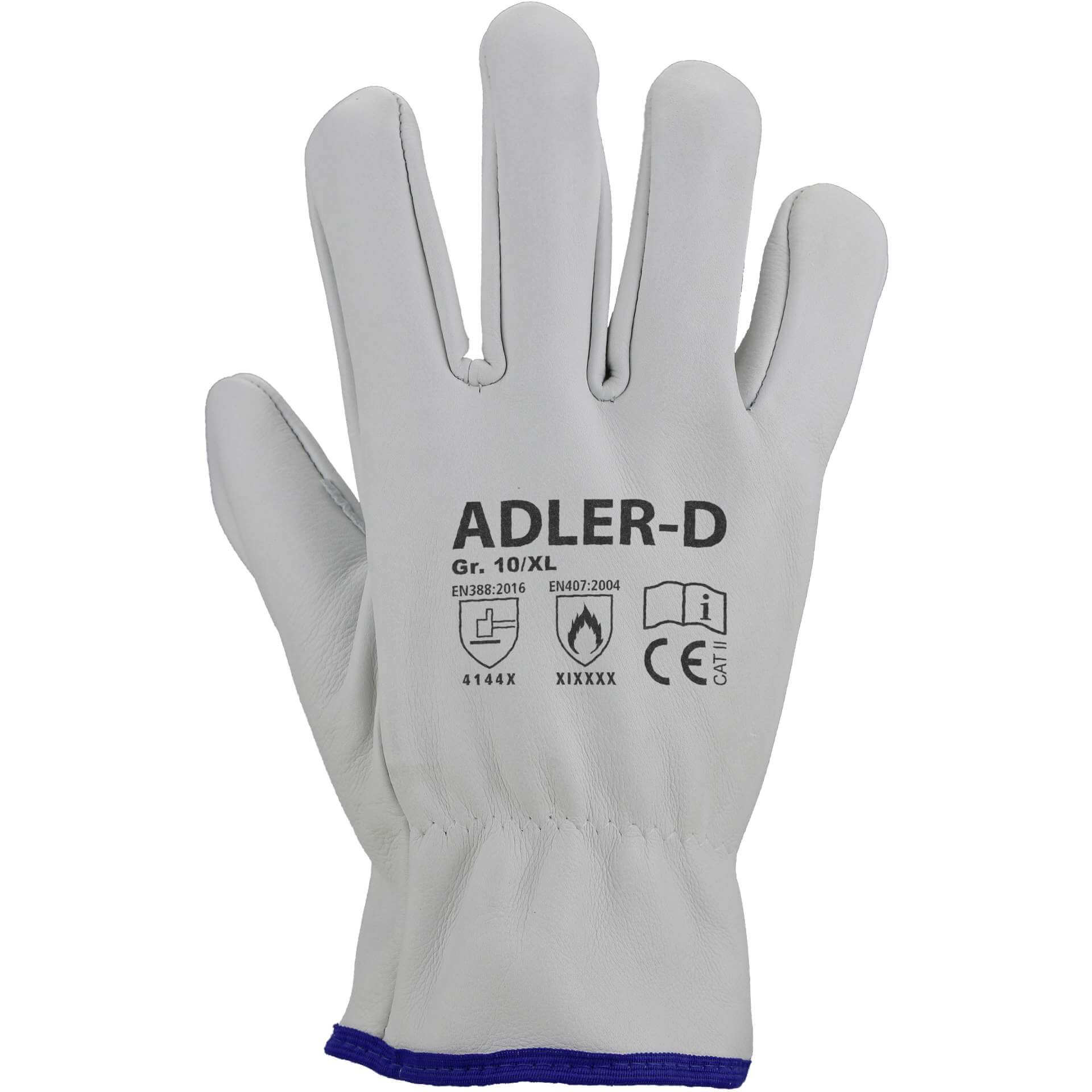Driver-Handschuh aus Rindvollleder ADLER-D