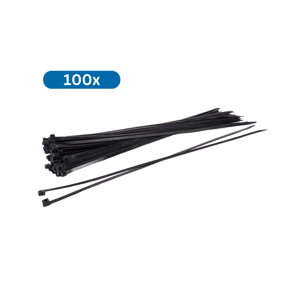 Kabelbinder schwarz 430 x 9.0 mm – 100 Stück extr