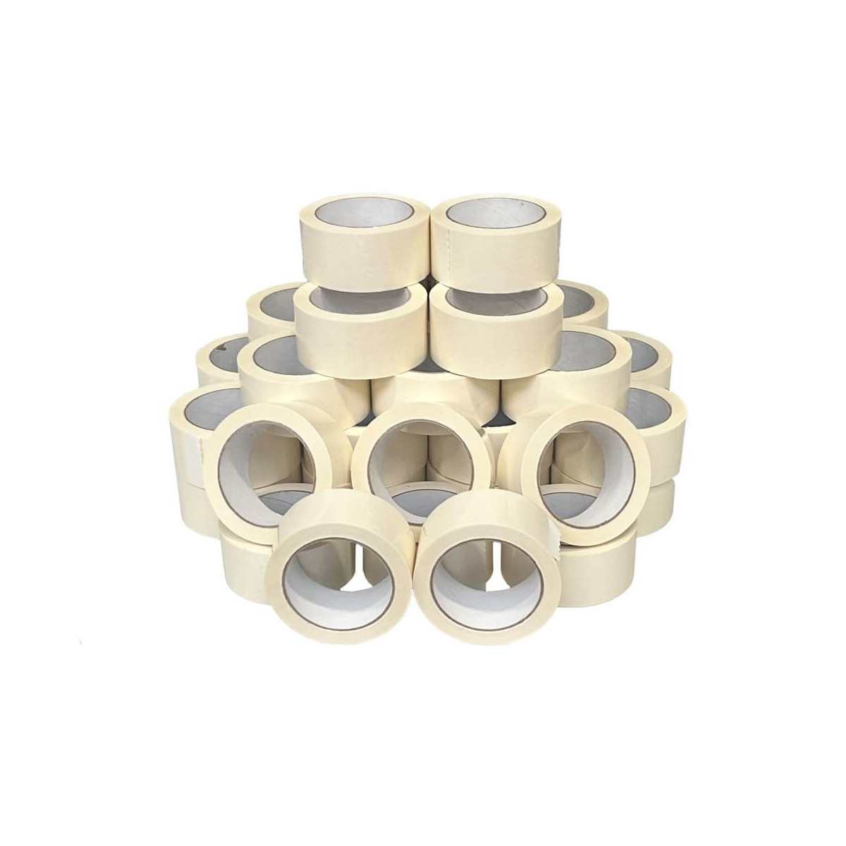 PVC-Klebeband weiss 50 mm x 66 m – box