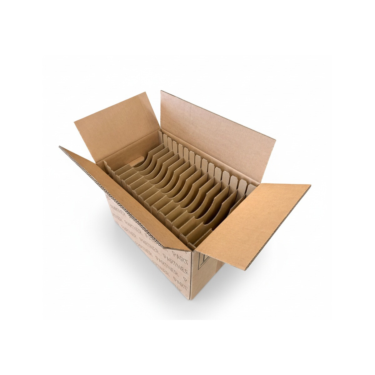 Umzugskarton Tellerkarton braun 500x330x box