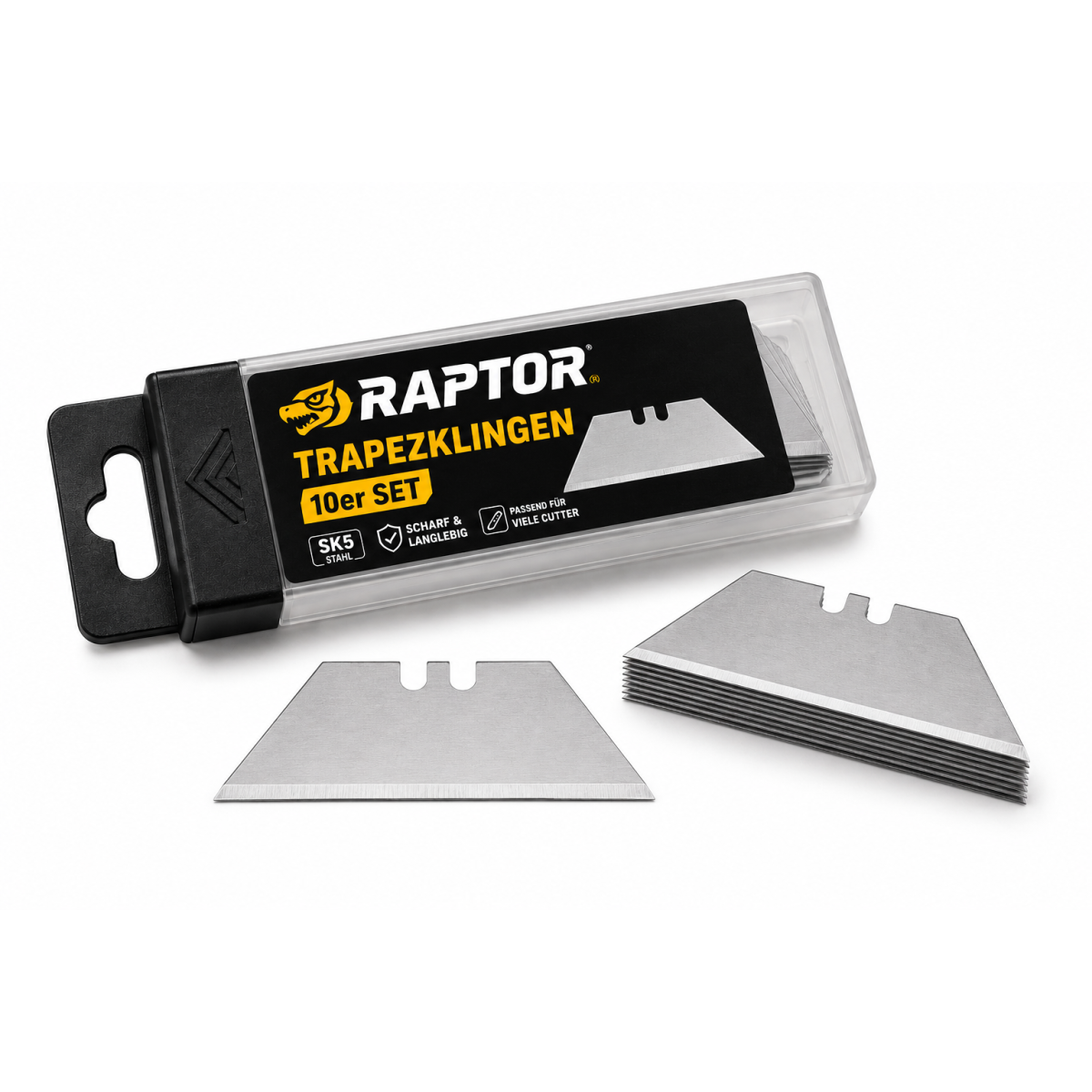 RAPTOR Trapezklingen (10er Set)