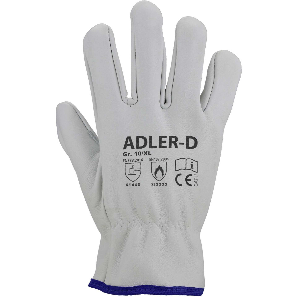 Driver-Handschuh ADLER-D aus Rindvollled box