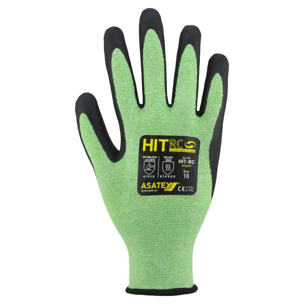Feinstrickhandschuh HIT-RC – recyc box
